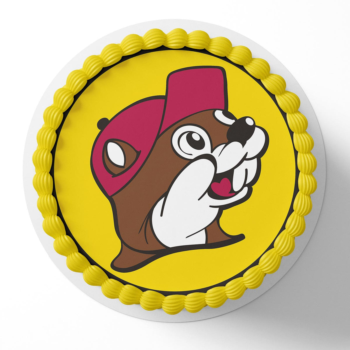 Buc-ees Edible Cake Topper | Birthday Cake Decoration | Photo Cake Image