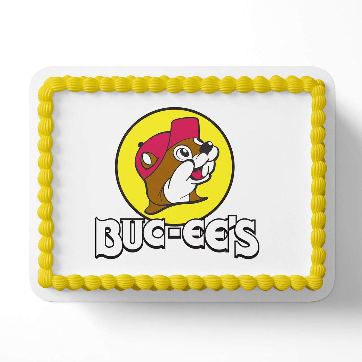 Buc-ees Edible Cake Topper | Birthday Cake Decoration | Photo Cake Image