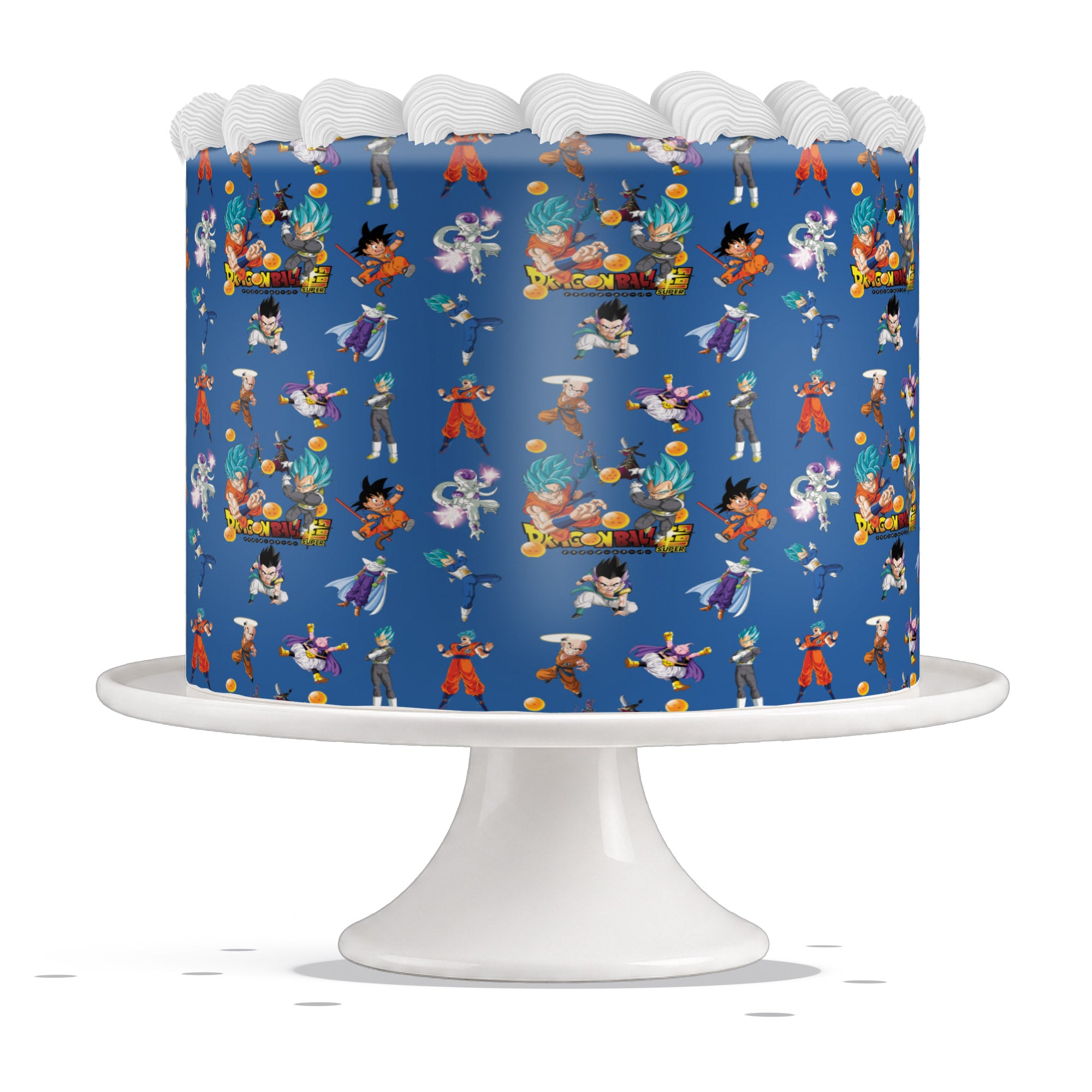 Dragon Ball Super Goku Edible Cake Wrap Strip ā Icing Sheet Cake - Edible Cake Topper | Icing Sheet | Birthday Cake Decoration