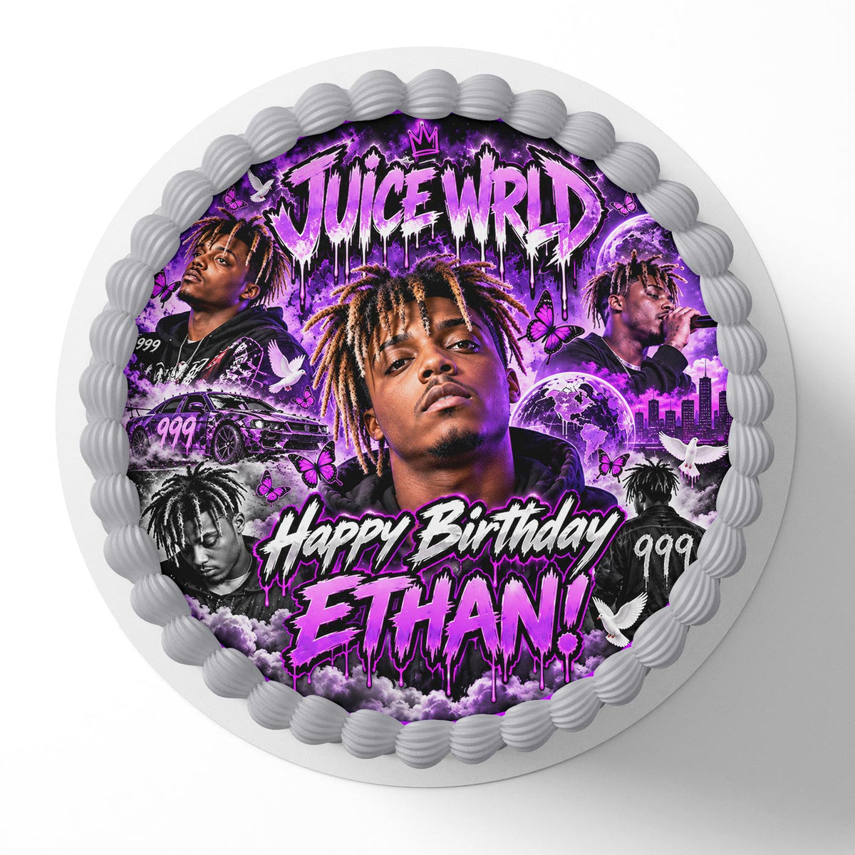 Music Artists Juice Edible Cake Topper | Birthday Cake Decoration | Photo Cake Image | Custom Edible Cake Topper