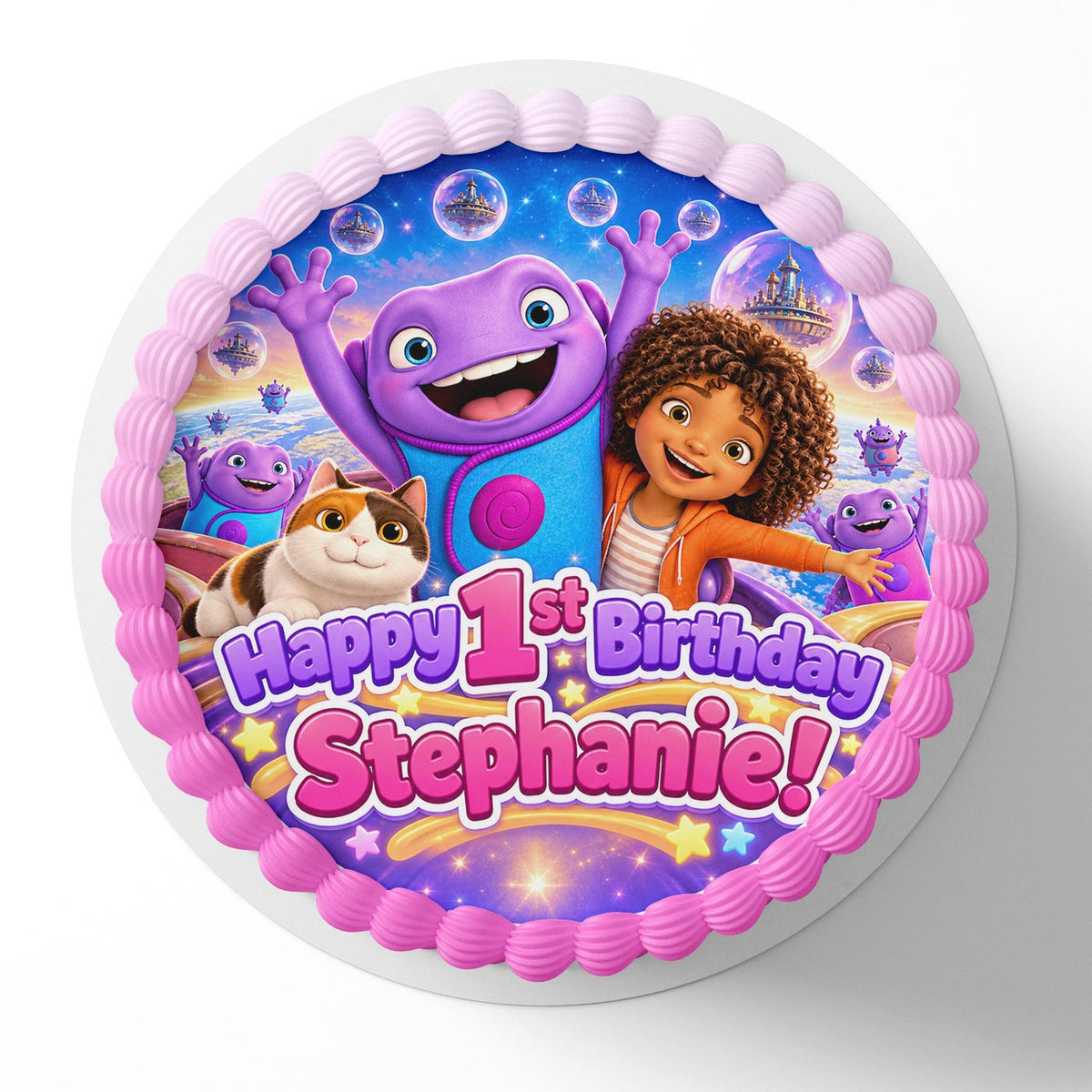 Home Movie Oh Tucci Edible Cake Topper | Birthday Cake Decoration | Photo Cake Image | Custom Edible Cake Topper