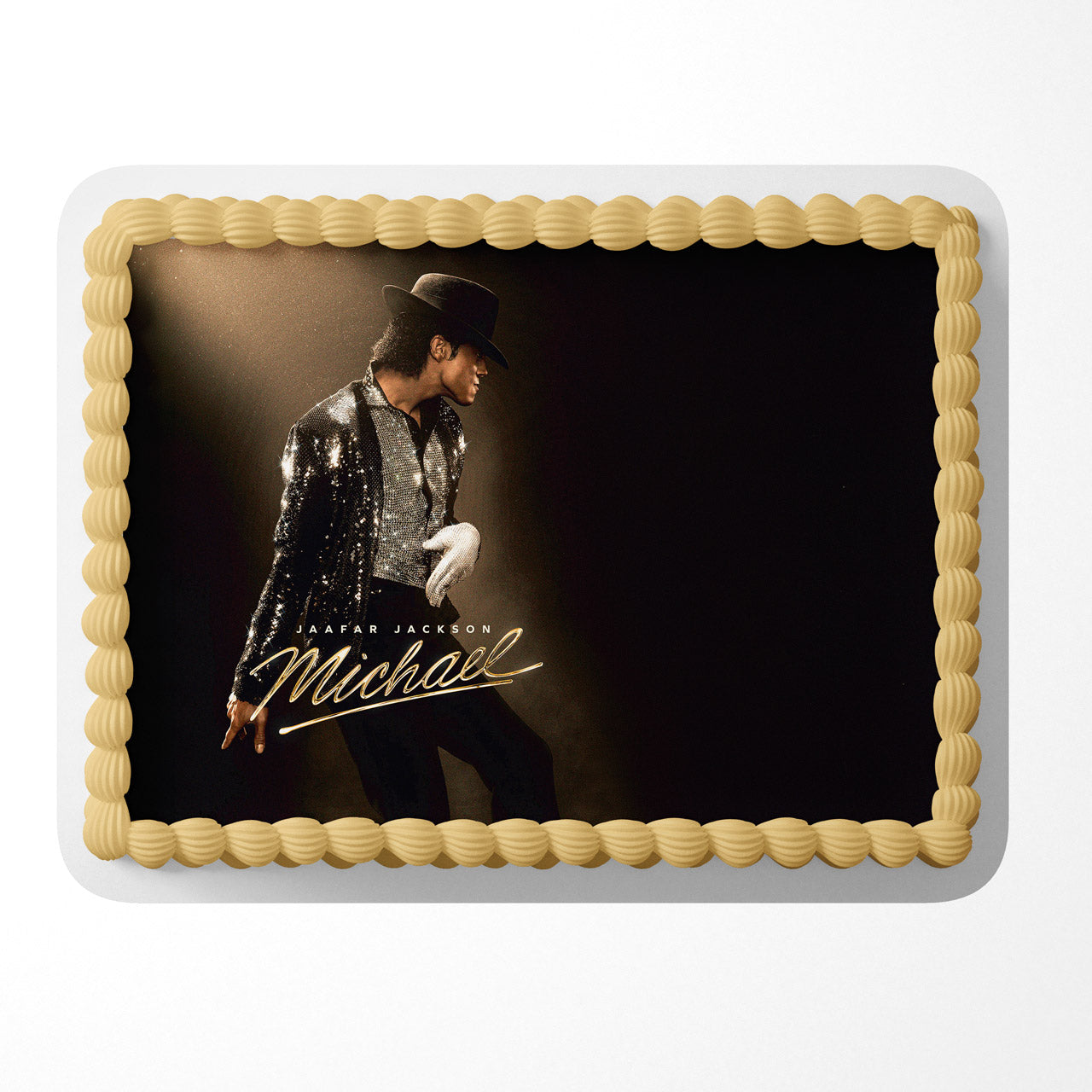 Michael Jackson Tribute Edible Cake Topper