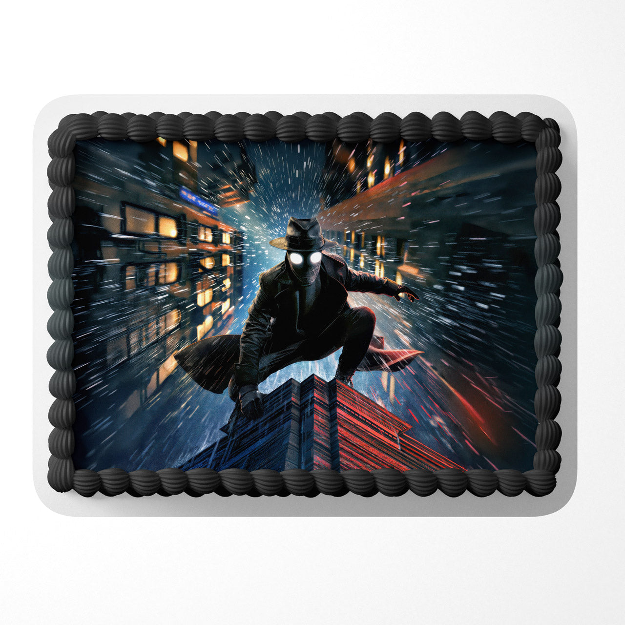 Spider Noir Edible Cake Topper