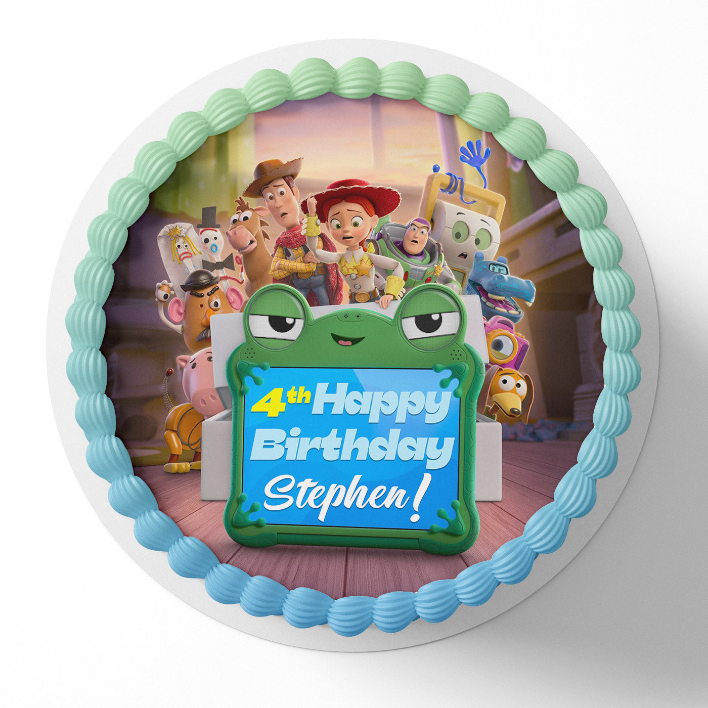 Toy Story Kids Fun Edible Cake Topper | Birthday Cake Decoration | Photo Cake Image