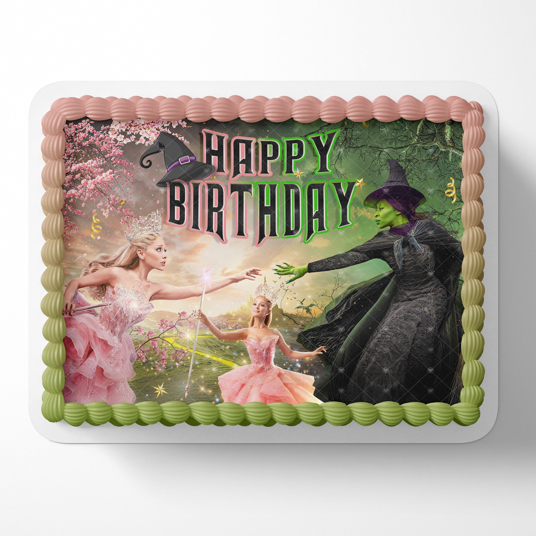 Wicked Movie Princess Edible Cake Topper