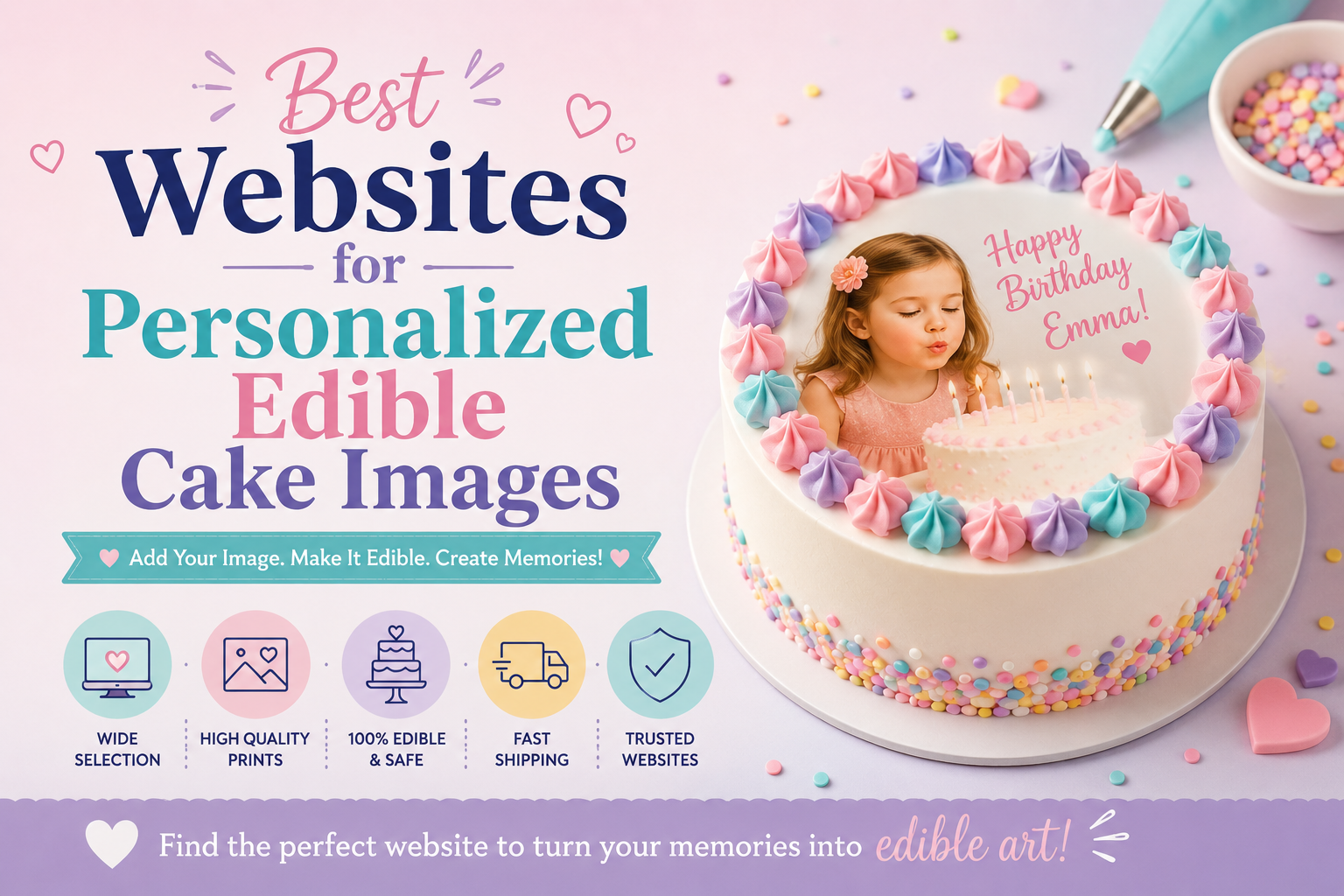 Best Websites for Personalized Cake Toppers