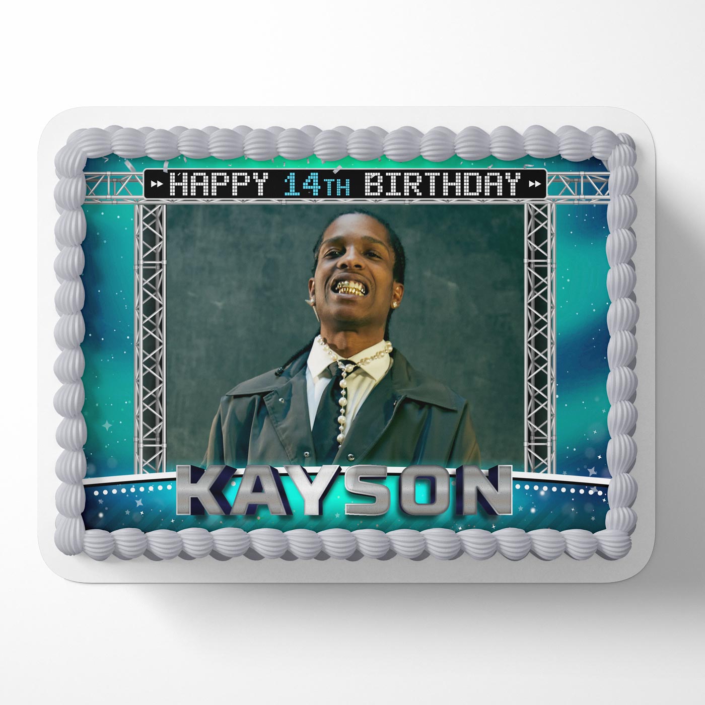 ASAP-Rocky Edible Cake Image - Edible Cake Topper Birthday Cake Decoration