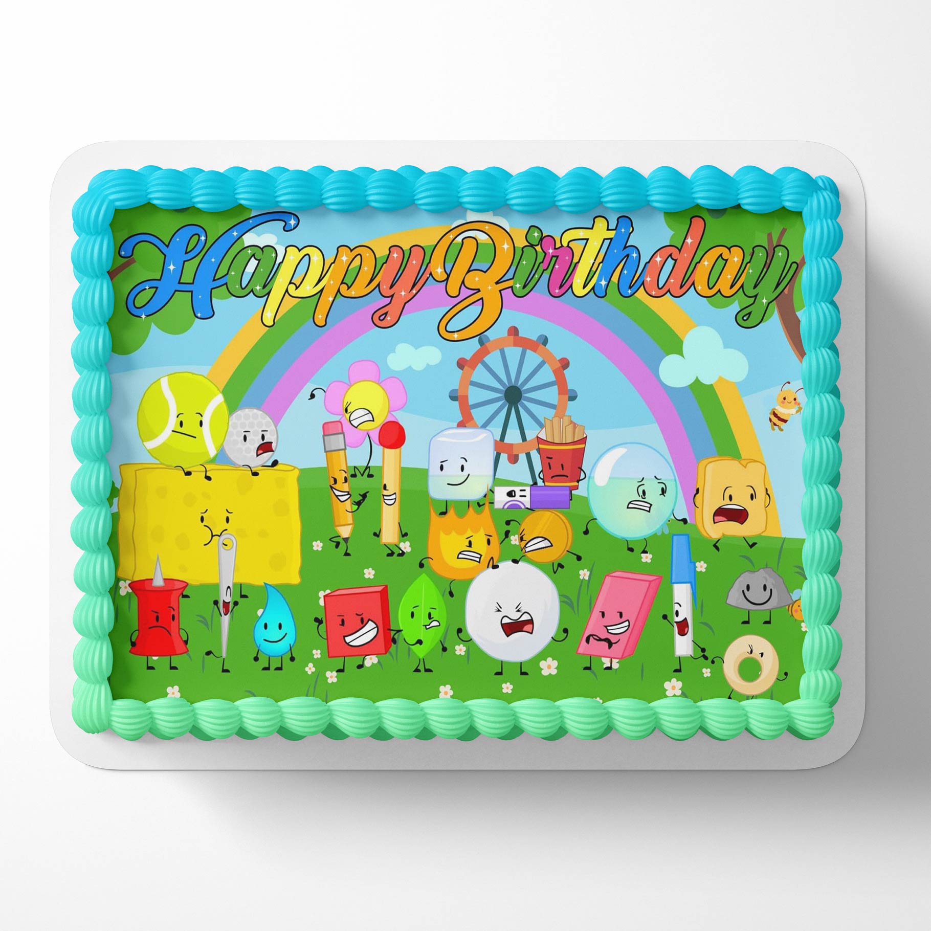 Battle for Dream Island Edible Cake Topper