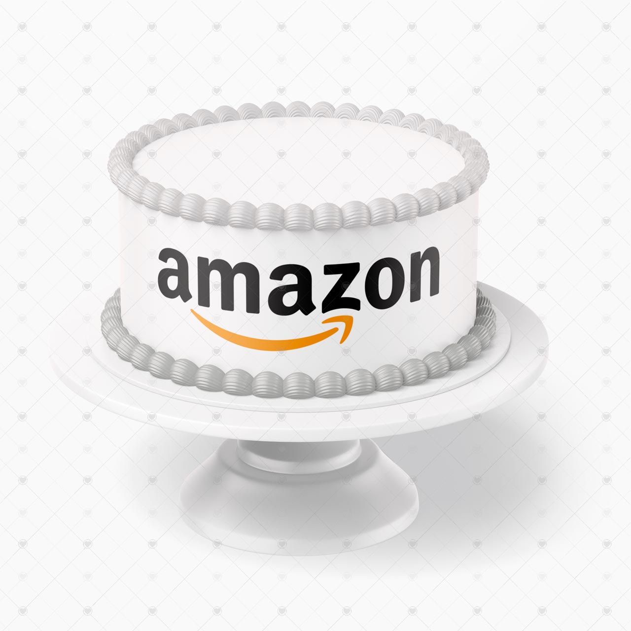 Amazon Logo Edible Cake Wrap Strip – Icing Sheet Cake Side Decora - Personalized Edible Cake Topper | Custom Icing Sheet | Birthday Cake Decoration