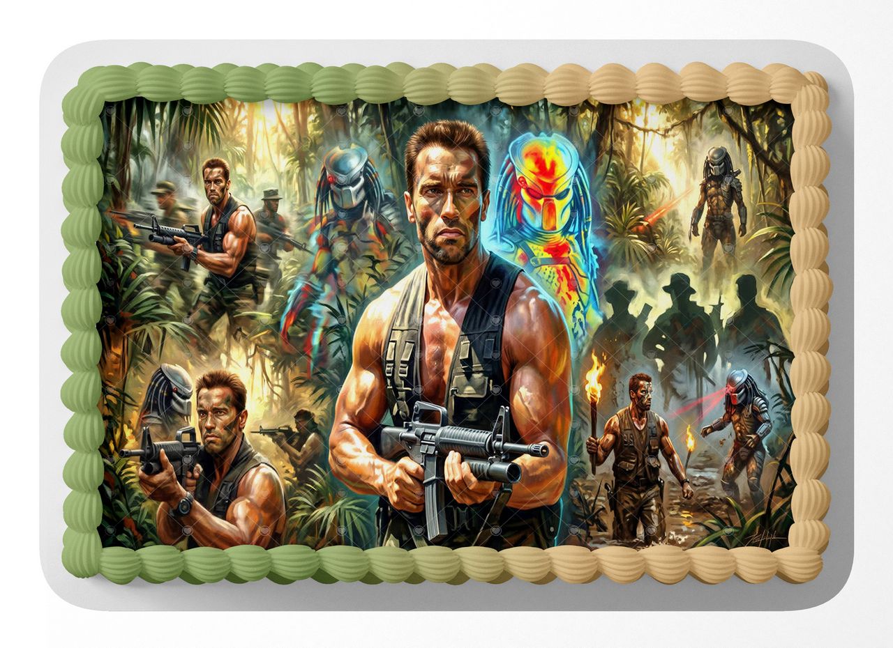 Wild One Safari Jungle WMJ Edible Cake Topper