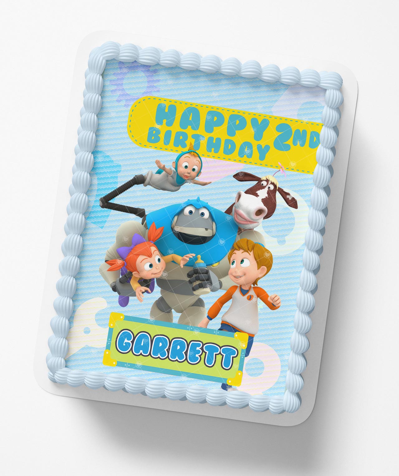 Arpo The Robot For All Kids Fun Edible Cake Topper