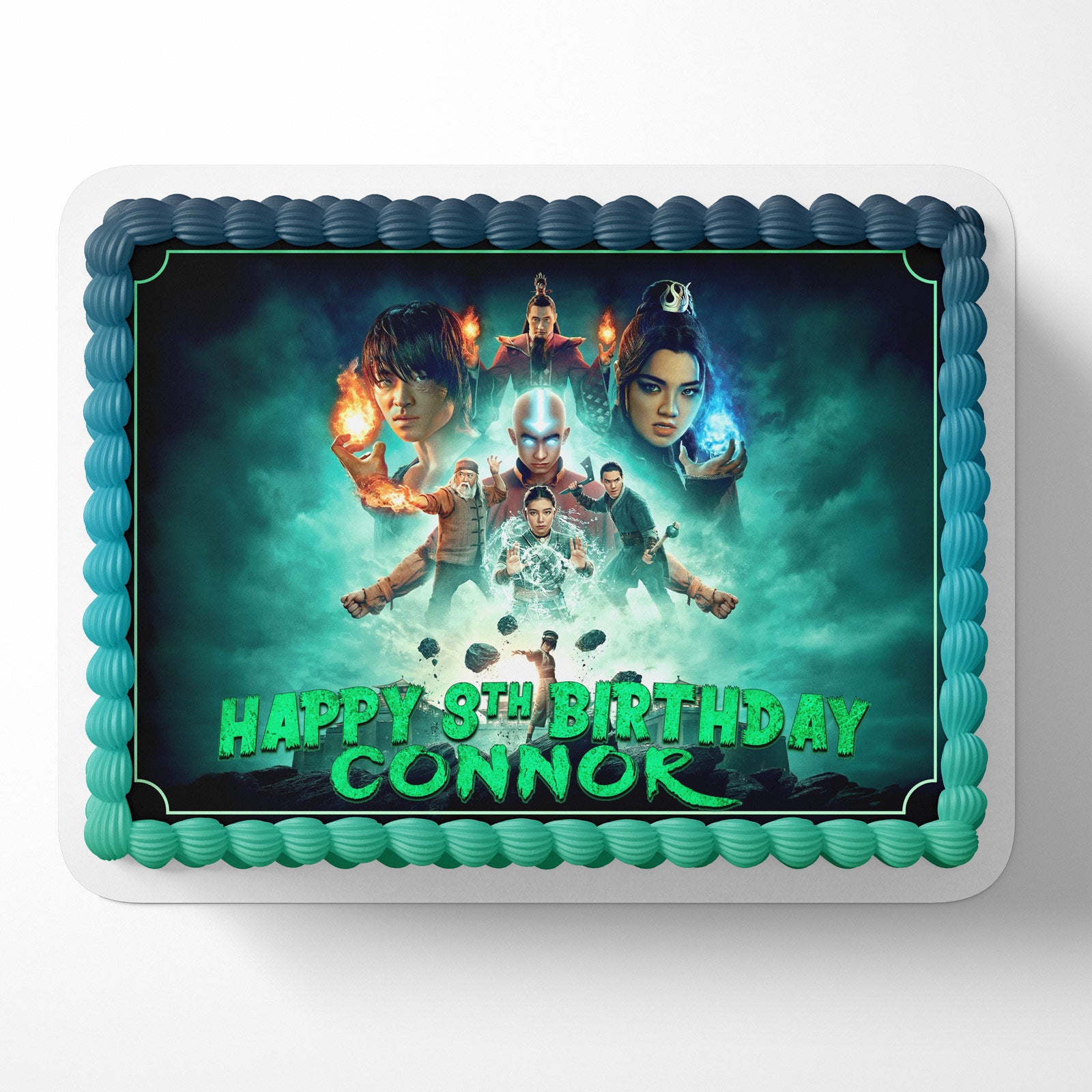 Avatar The Last Airbender Season 2 ﻿Custom Edible Cake Image - Edible Cake Topper | Birthday Cake Decoration