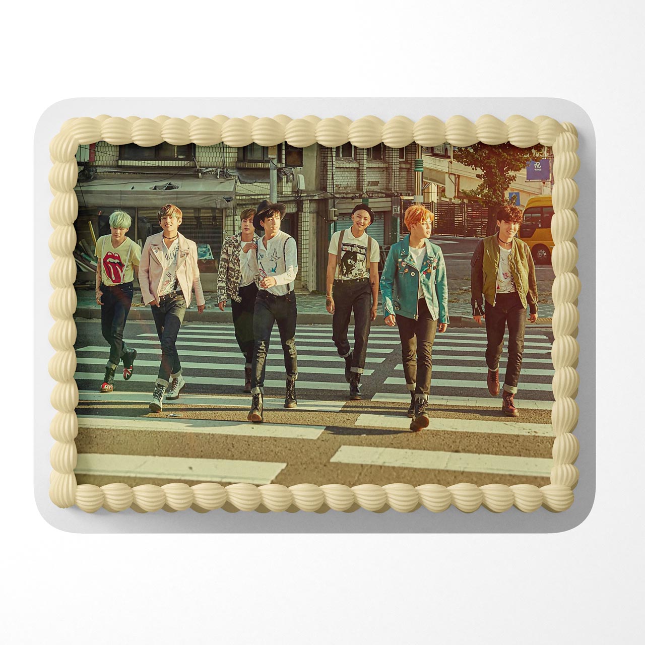 BTS Butterfly Dream Edible Cake Topper