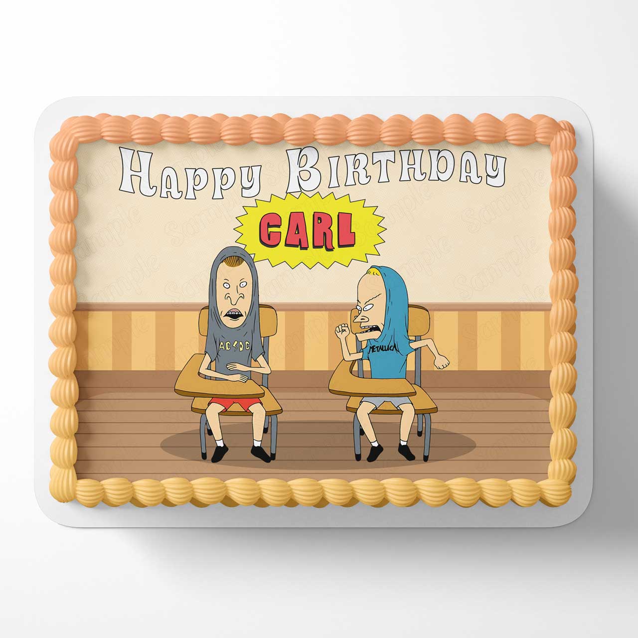 Beavis and butthead Edible Cake Topper