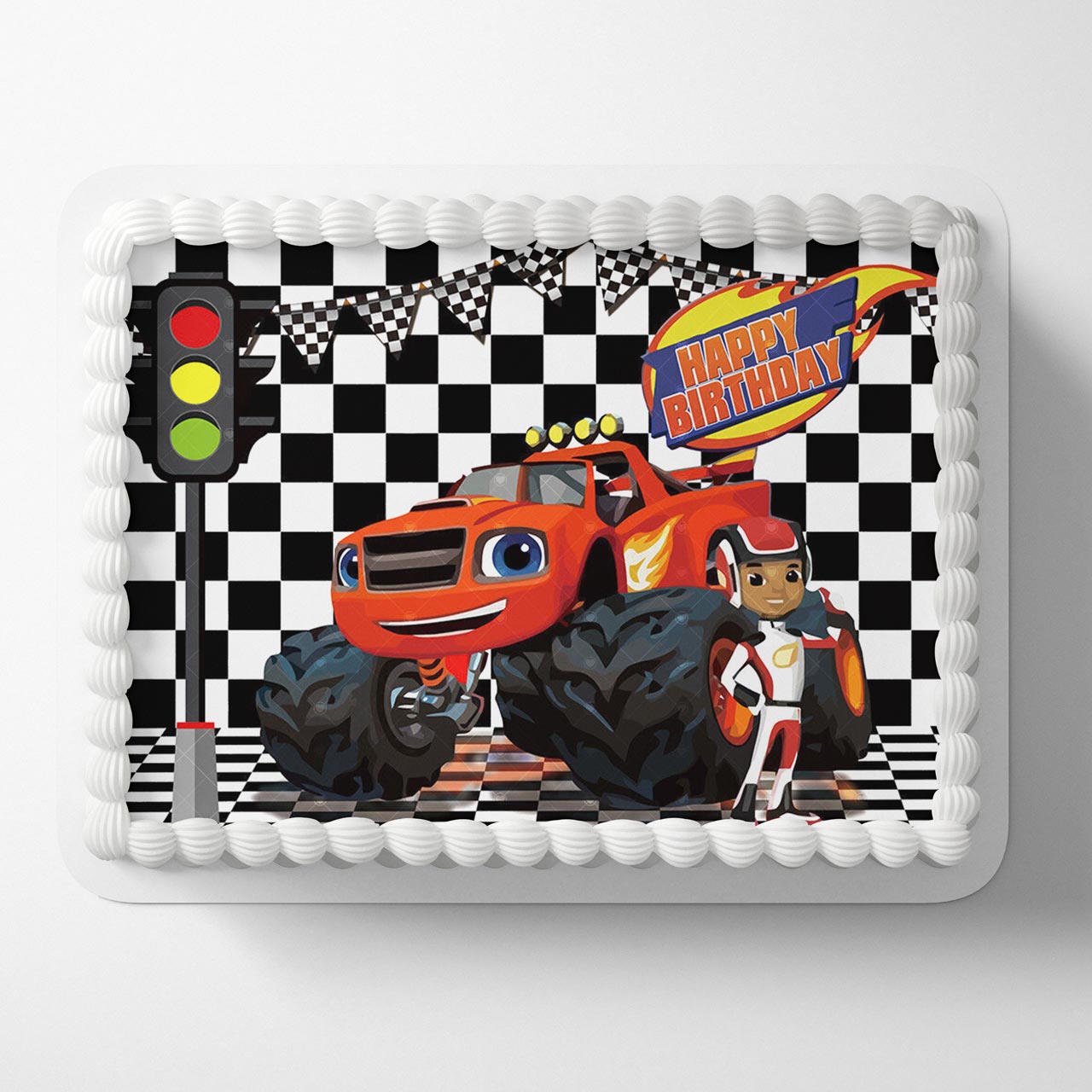 Blaze and the Monster Machines KJT Edible Cake Topper