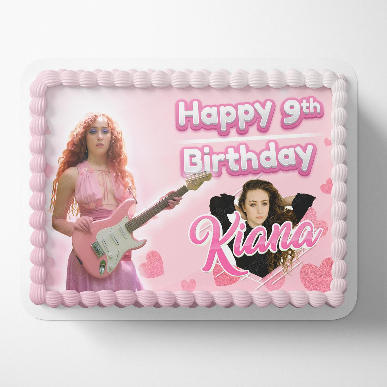 Chappell Roans Singer Edible Cake Topper