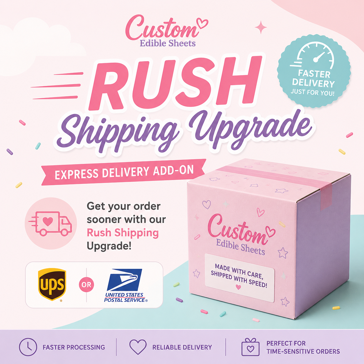 Rush Shipping Upgrade | Express Delivery Add-On