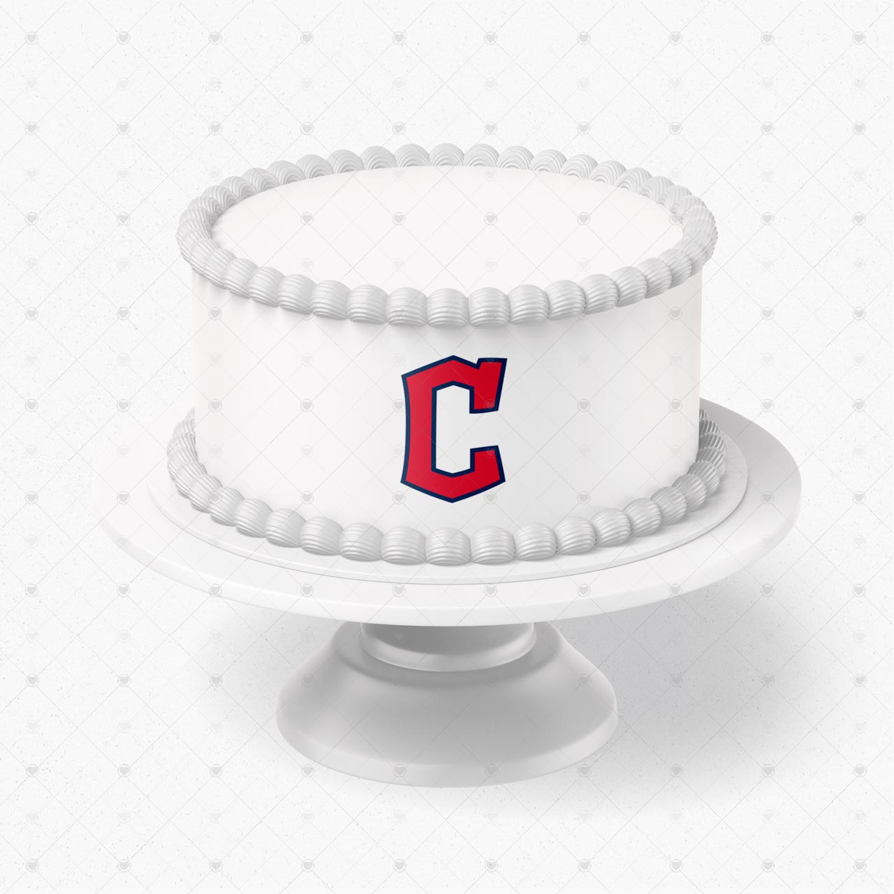 Cleveland Guardians Logo Edible Cake Wrap Strip – Icing Sheet Cak - Personalized Edible Cake Topper | Custom Icing Sheet | Birthday Cake Decoration