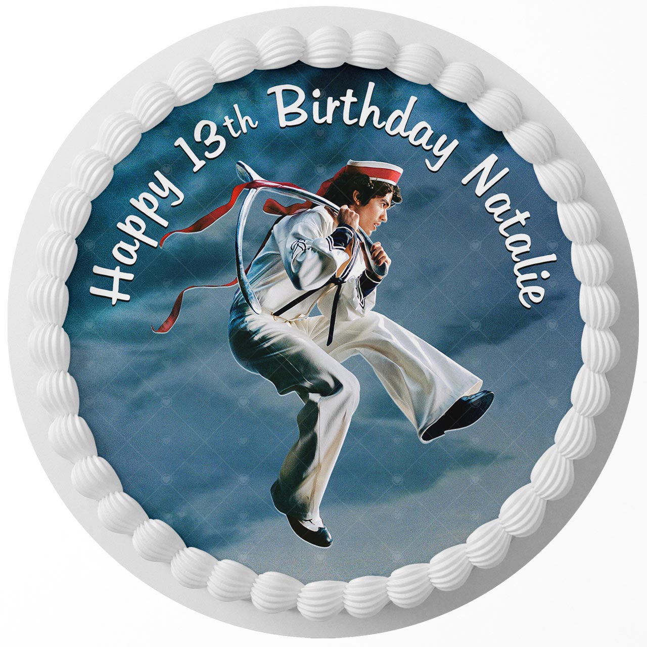 Conan Gray Wishbone Round – Icing Sheet Birthday - Personalized Edible Cake Topper | Custom Icing Sheet | Birthday Cake Decoration