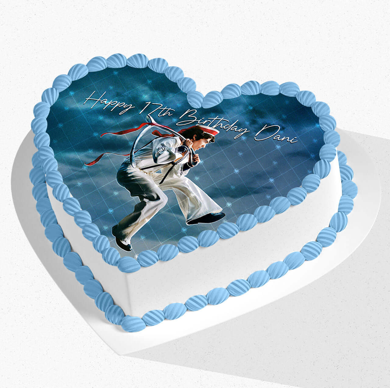 Conan Gray Wishbone Heart Shaped – Frosting Sheet - Personalized Edible Cake Topper | Custom Icing Sheet | Birthday Cake Decoration
