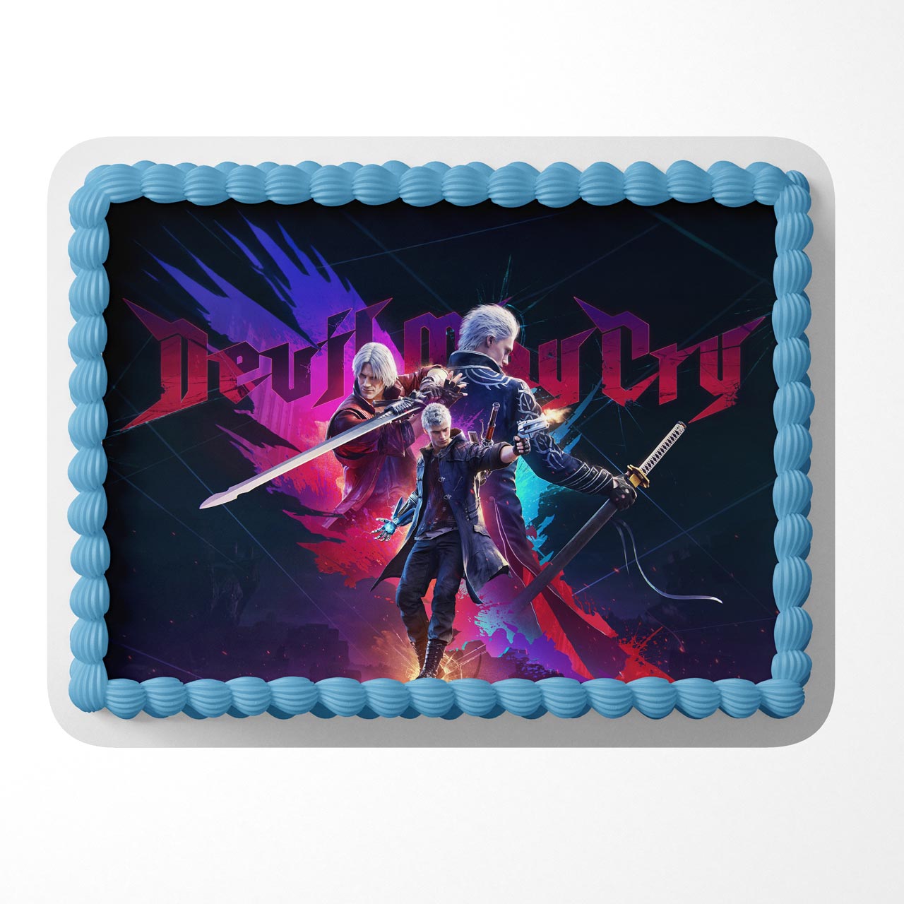 Devil May Cry RBG Edible Cake Topper