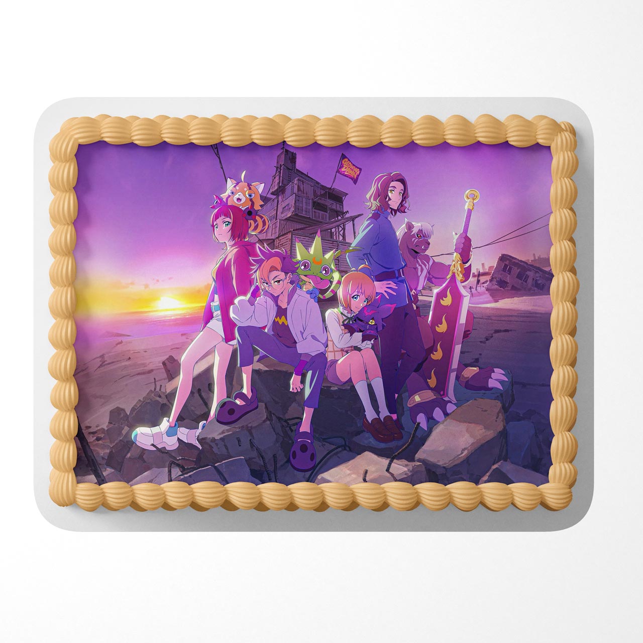 Digimon Beatbreak Edible Cake Topper