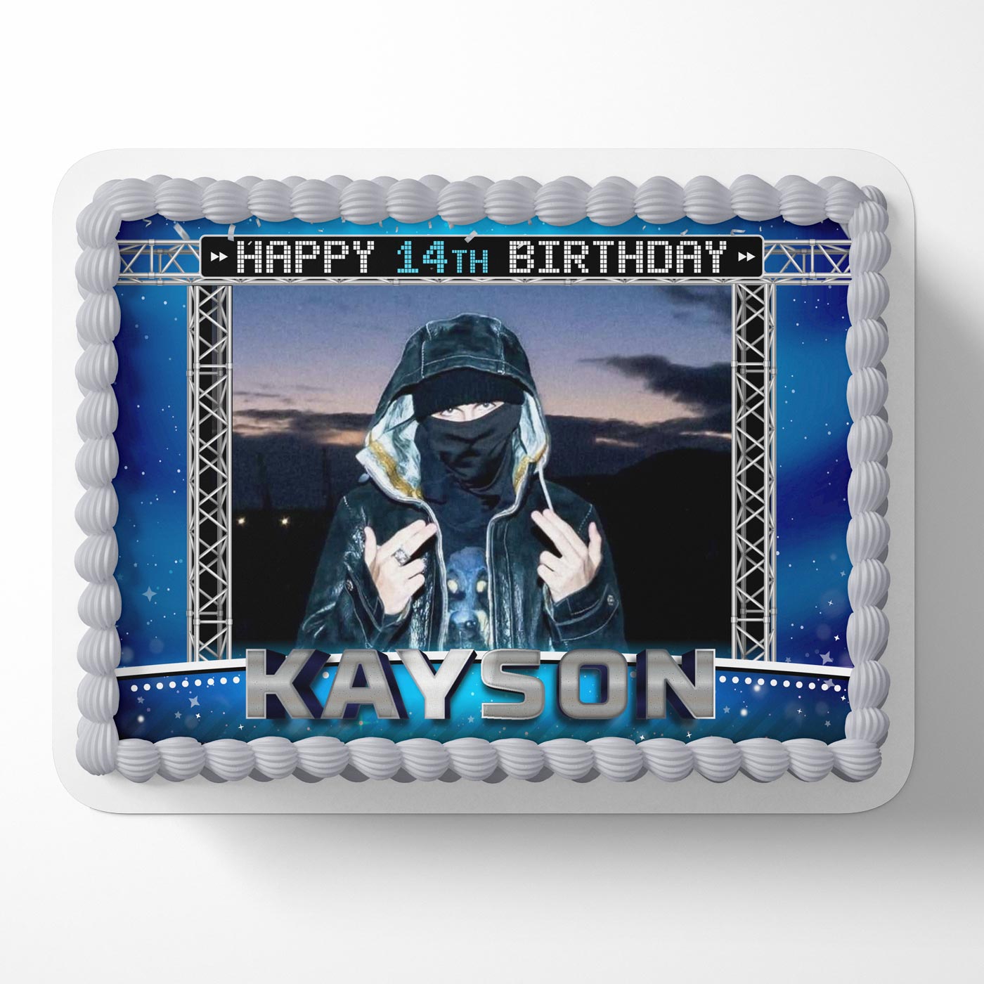 EsDeeKid Edible Cake Image - Edible Cake Topper Birthday Cake Decoration