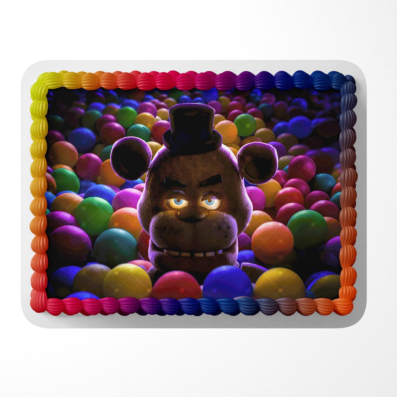 Freddy Fazbear FNaF Edible Cake Topper
