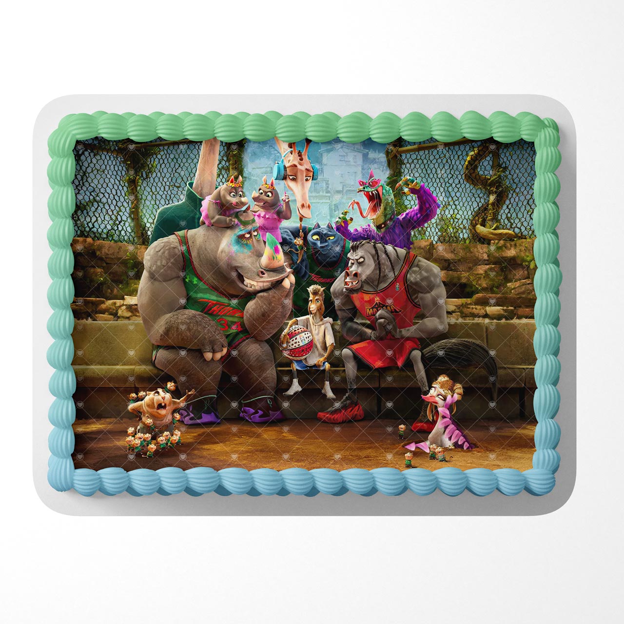GOAT 2026 Edible Cake Topper