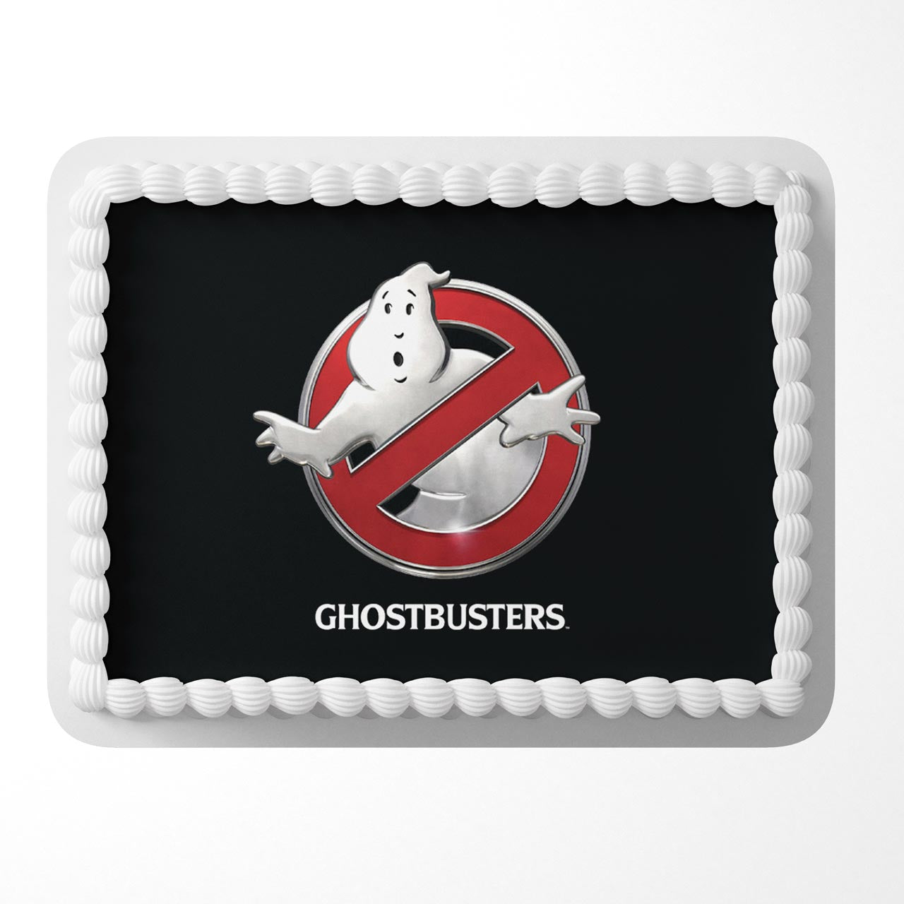 Ghostbusters Ghost Edible Cake Topper