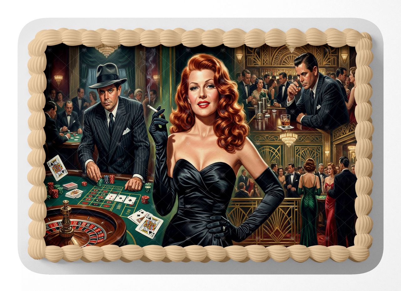 Gilda Classic Film edible cake topper