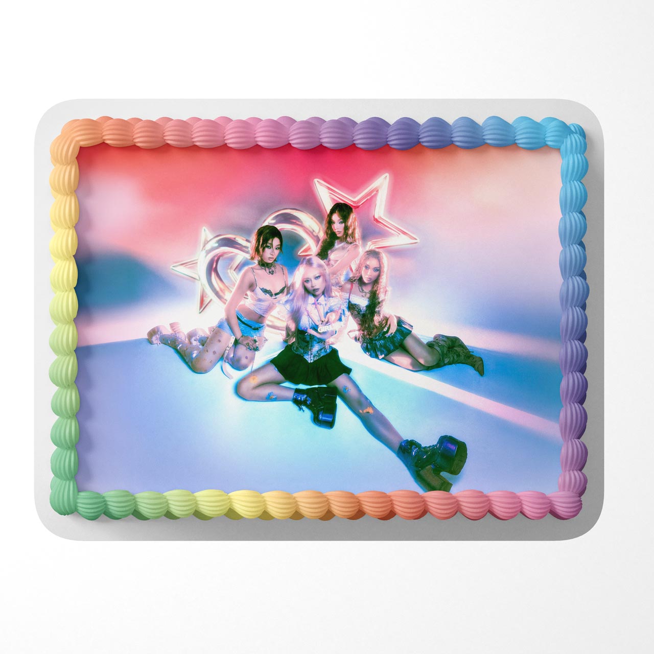 Girlset Edible Cake Topper