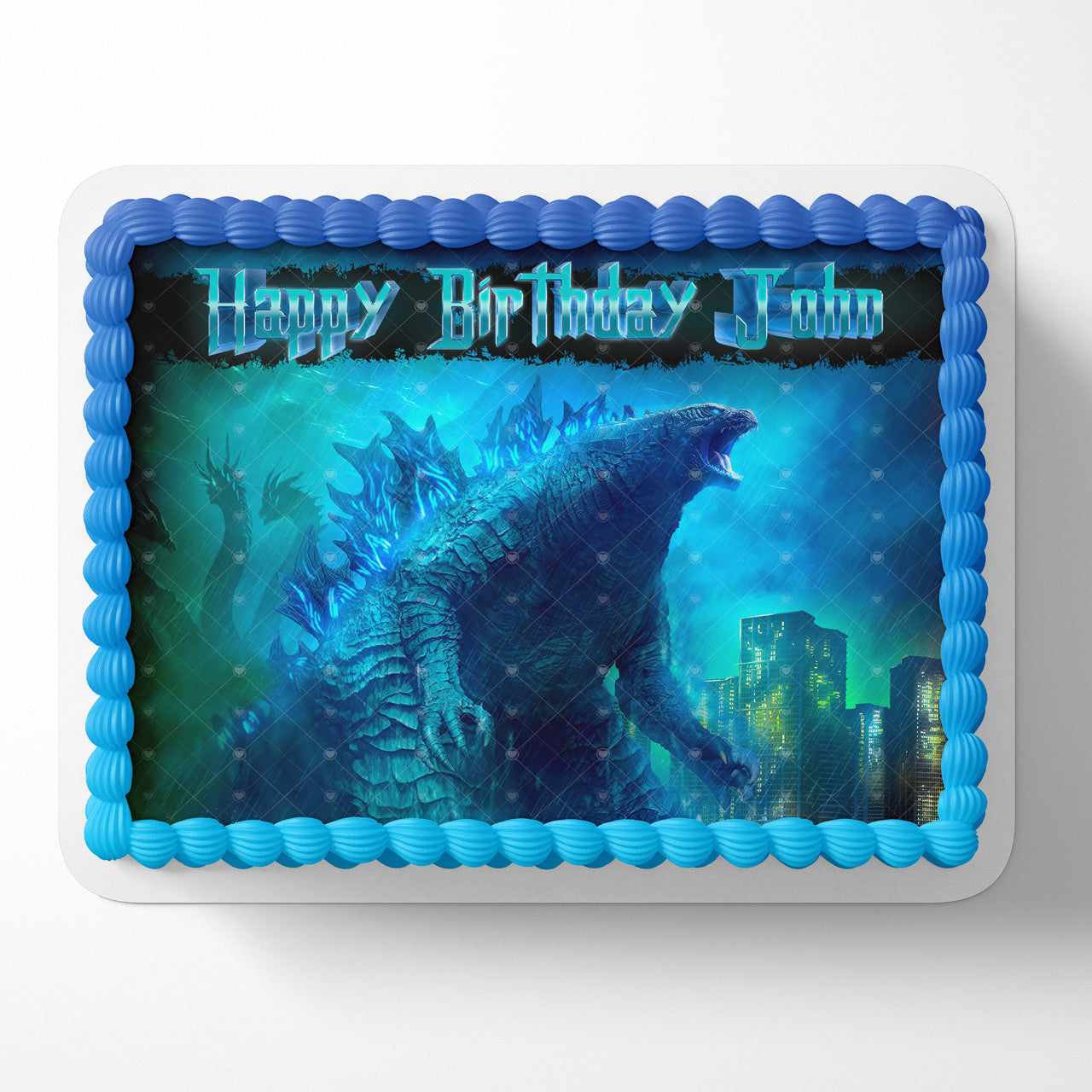 Godzilla Edible Cake Topper