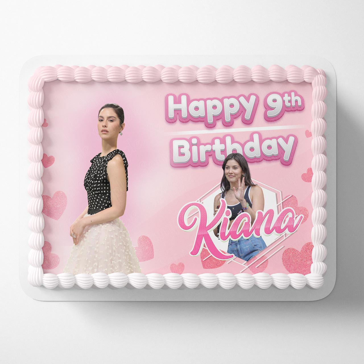 Gracie Abrams Singer Edible Cake Topper