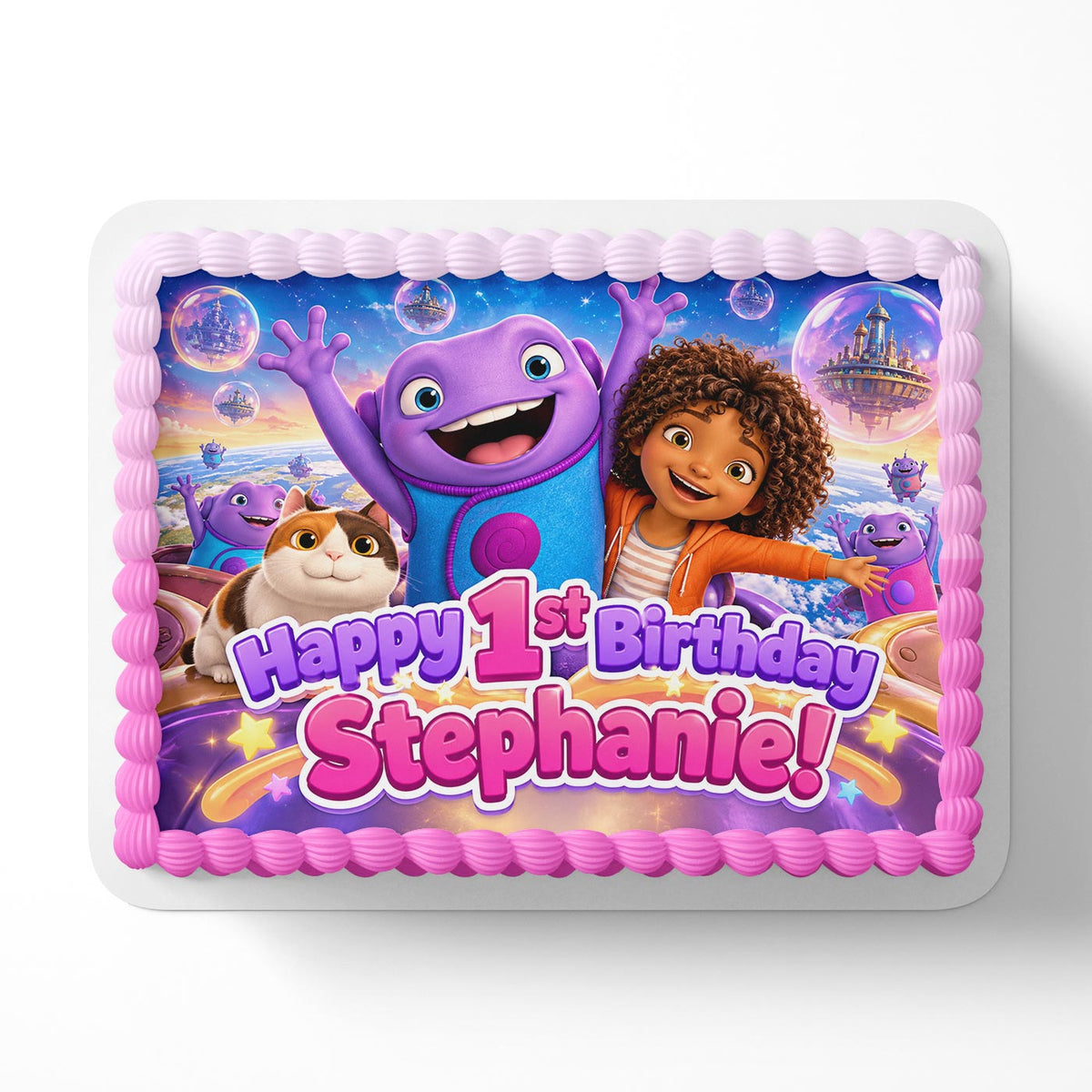 Home Movie Oh Tucci Edible Cake Topper | Birthday Cake Decoration | Photo Cake Image | Custom Edible Cake Topper