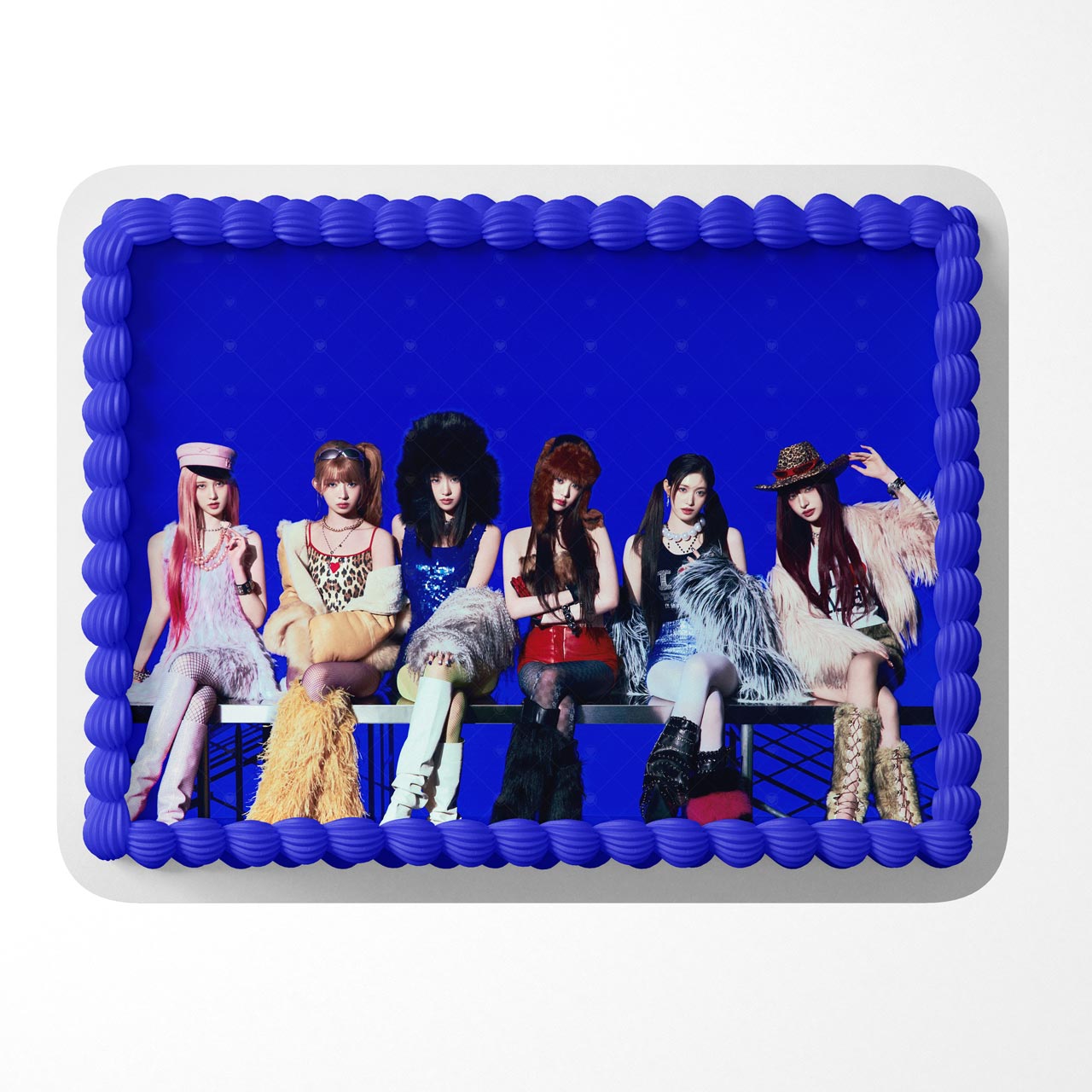 IVE K Pop Edible Cake Topper