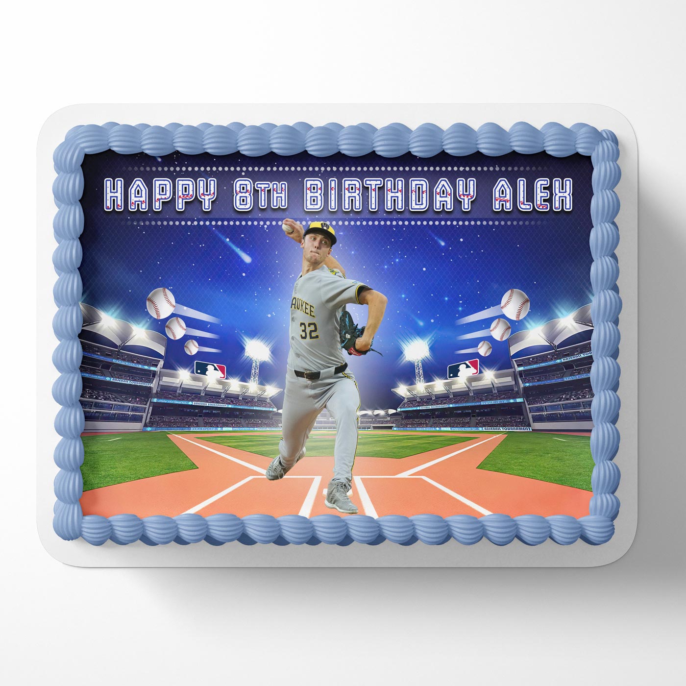 Jacob Misiorowski Edible Cake Image - Edible Cake Topper Birthday Cake Decoration