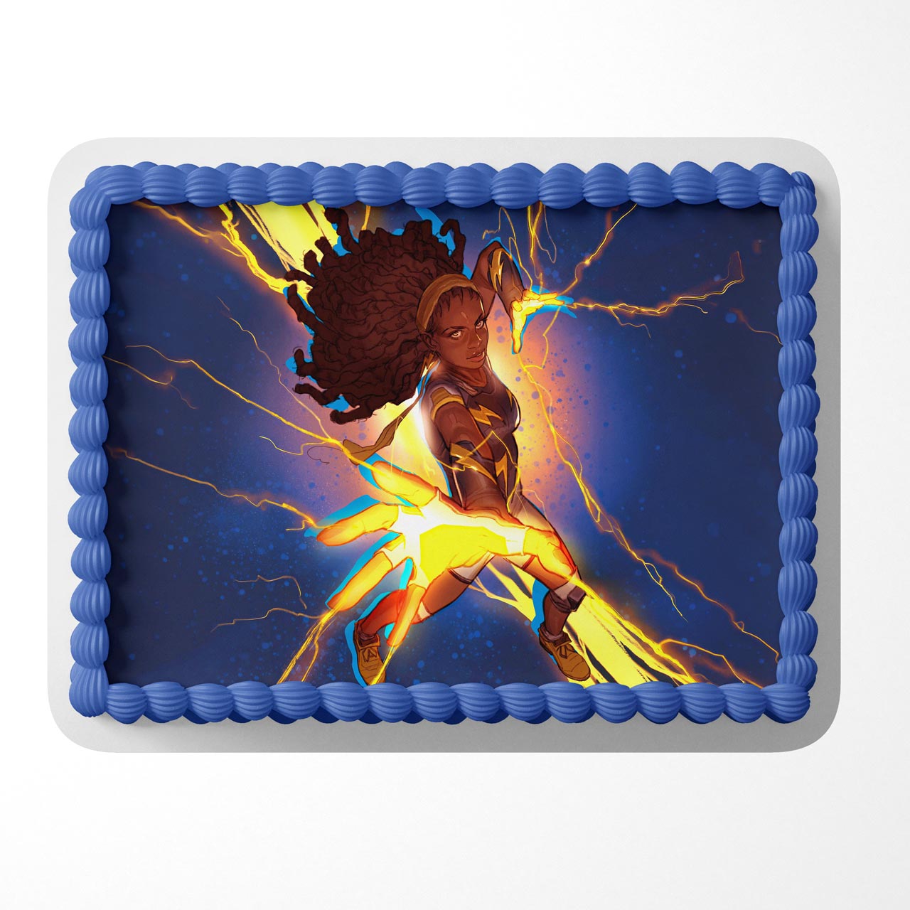 Jennifer Pierce Lightning Edible Cake Topper