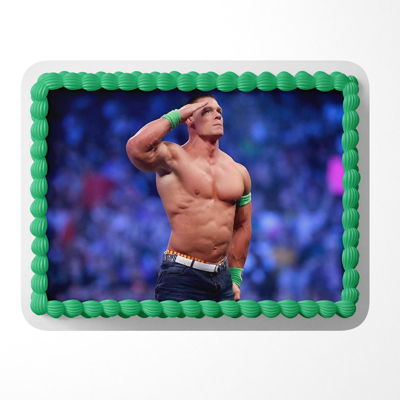 John Cena FWA Edible Cake Topper