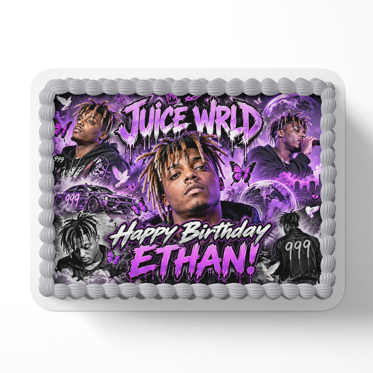 Music Artists Juice Edible Cake Topper | Birthday Cake Decoration | Photo Cake Image | Custom Edible Cake Topper