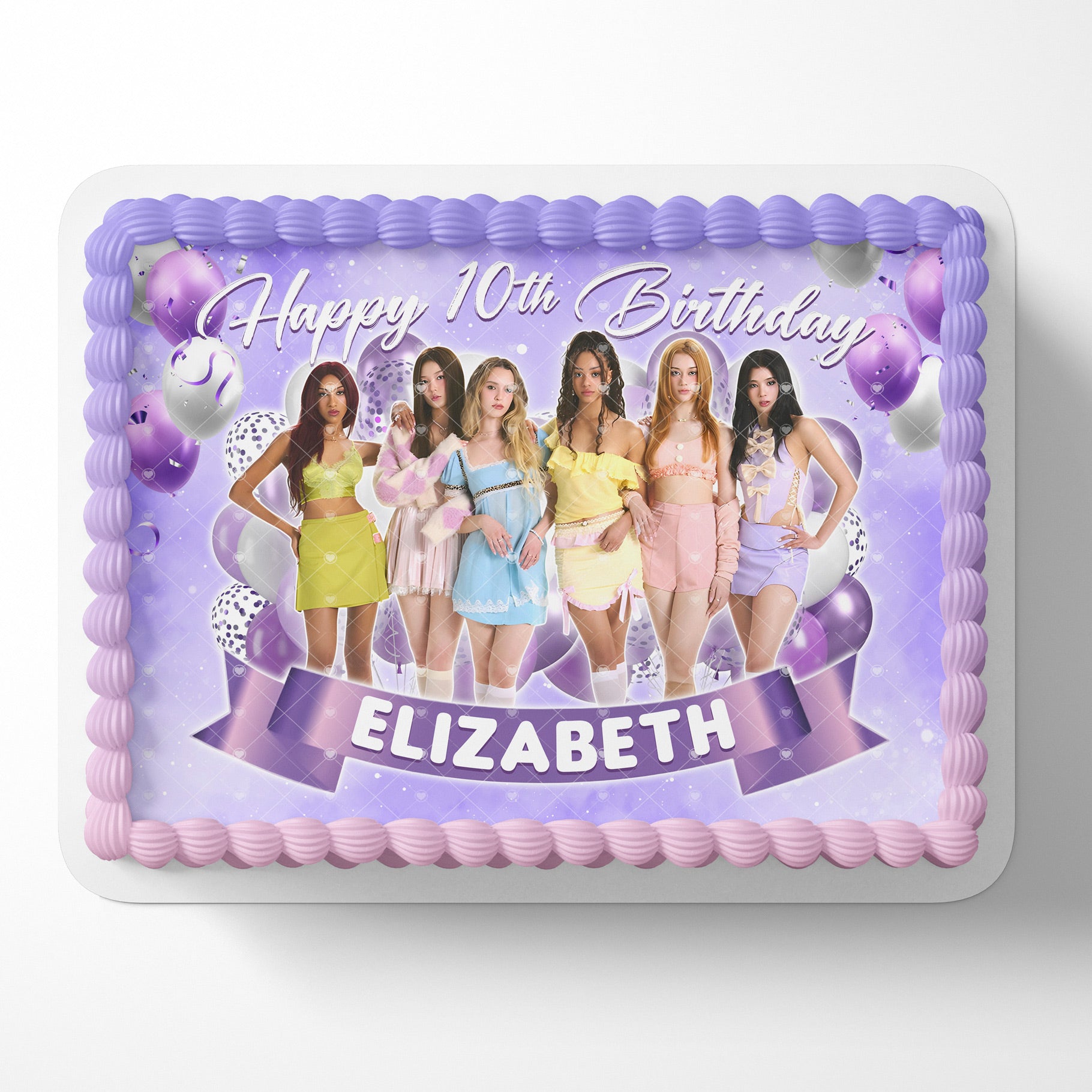 KATSEYE PRP Edible Cake Topper
