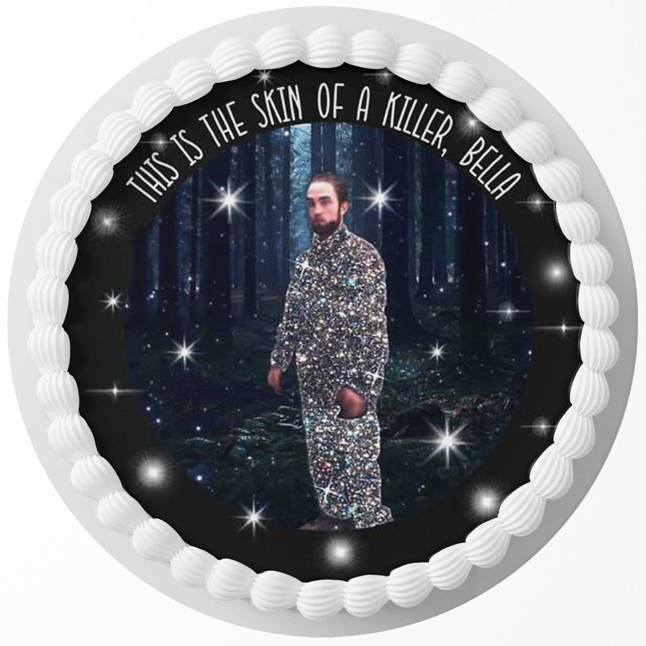 Killer Bellla Twilight TY Round – Icing Sheet Birthday - Personalized Edible Cake Topper | Custom Icing Sheet | Birthday Cake Decoration