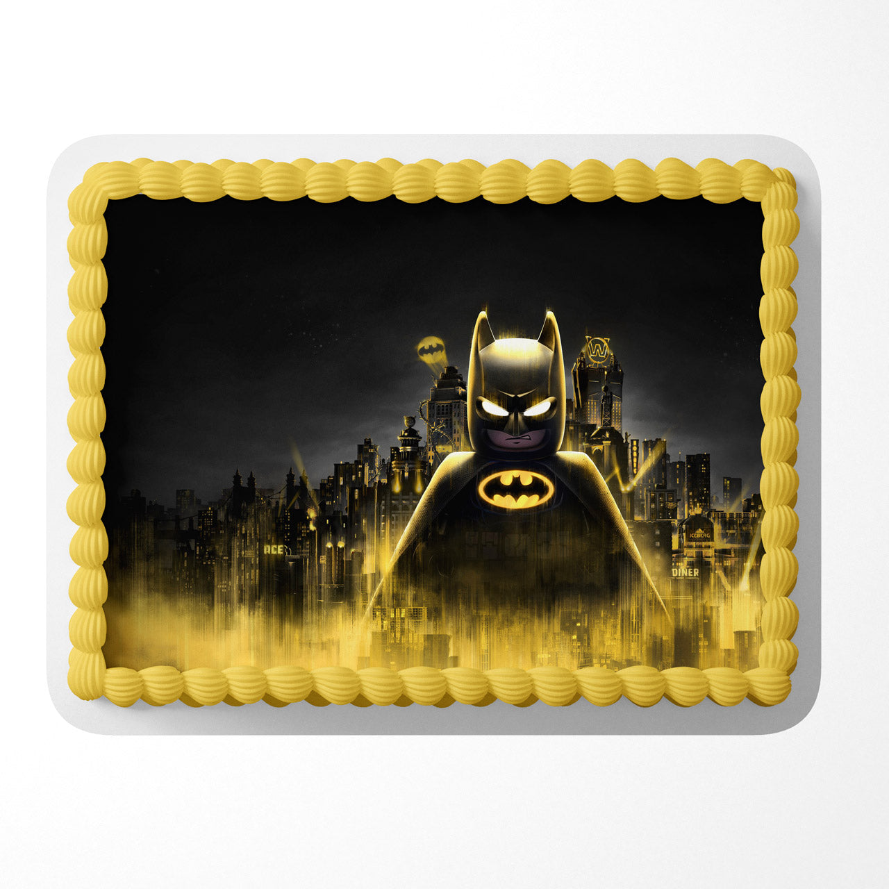 LEGO Batman Legacy of the Dark Knight Edible Cake Topper