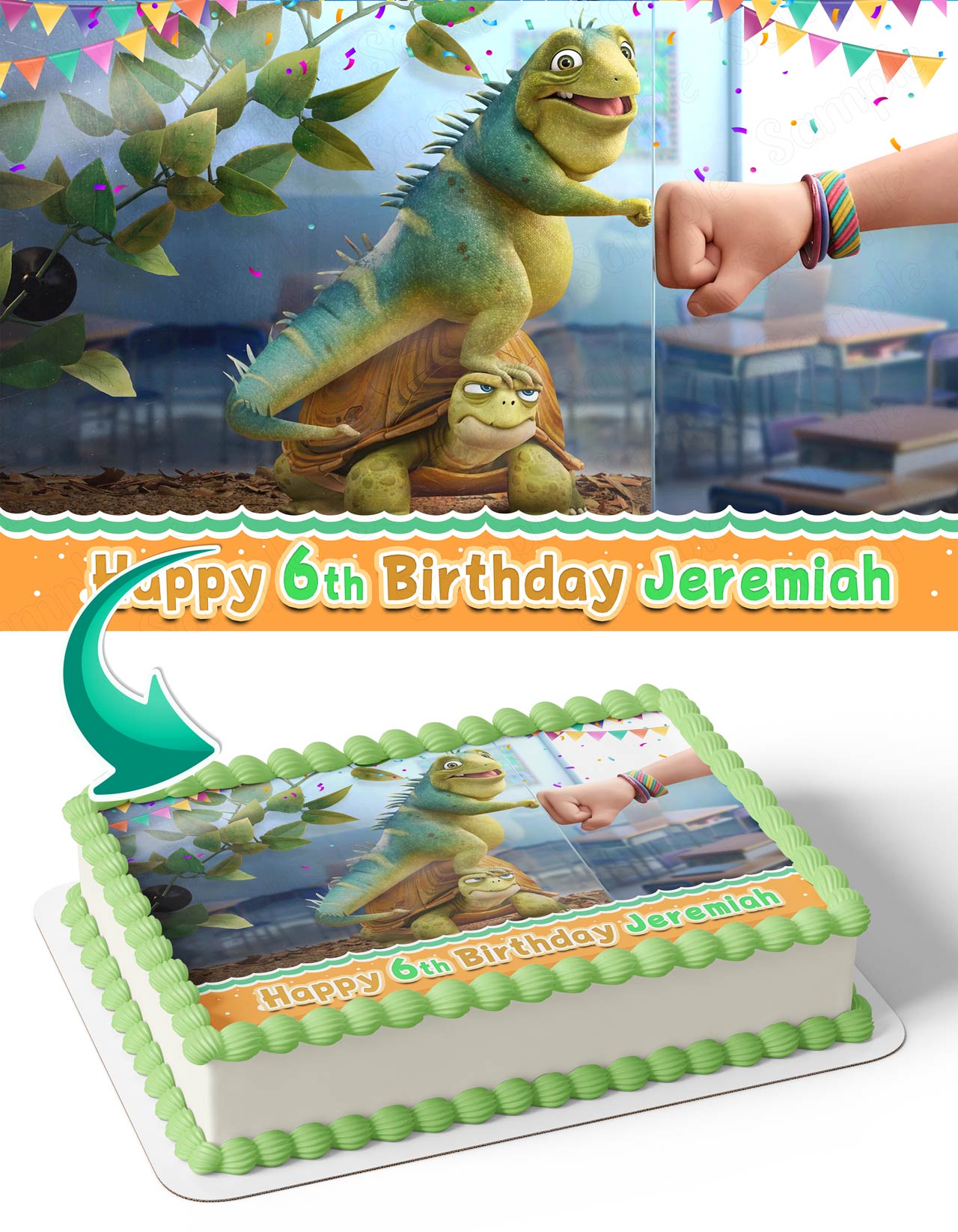 Leo Movie Netvideo Edible Cake Topper