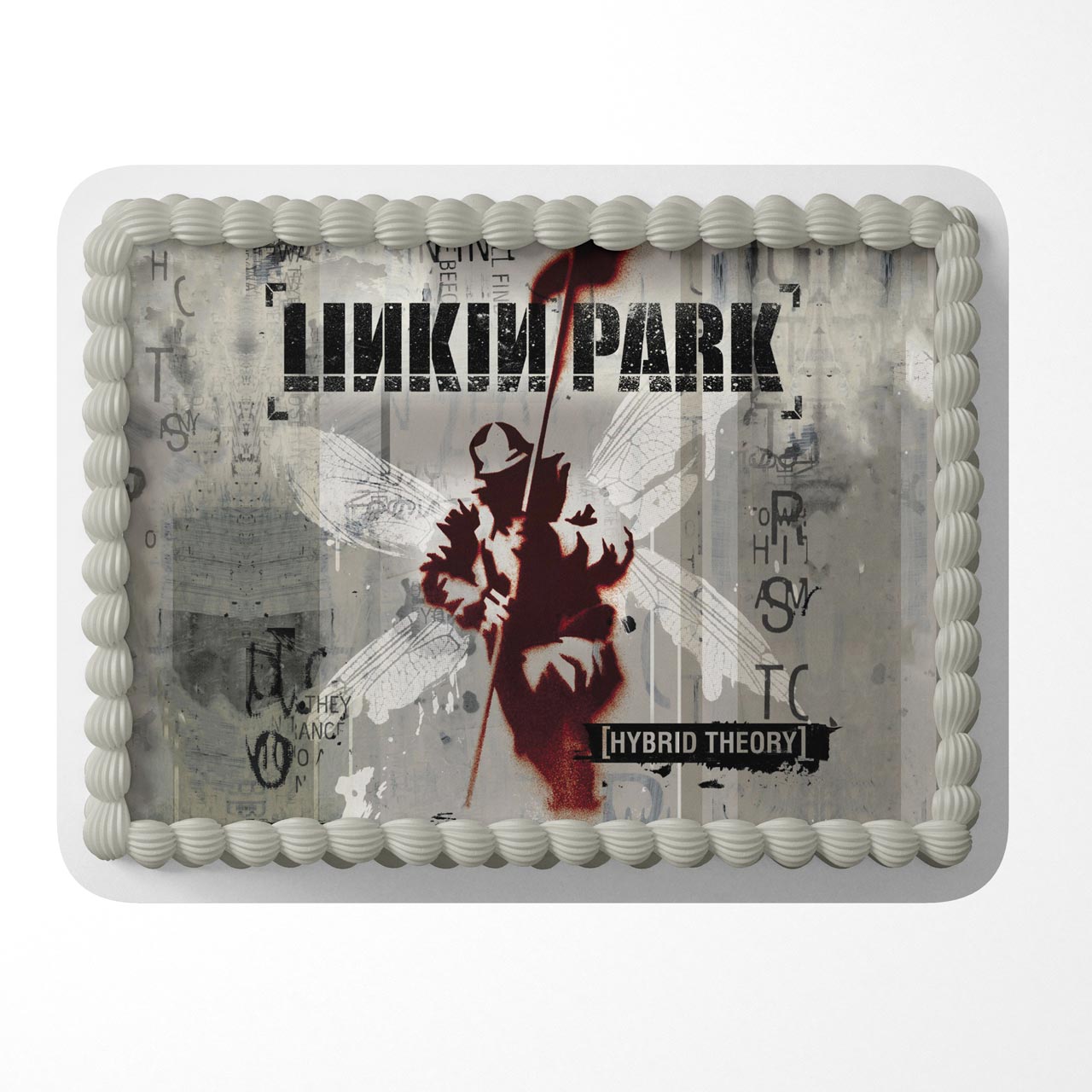 Linkin Park Hybrid Theory Edible Cake Topper