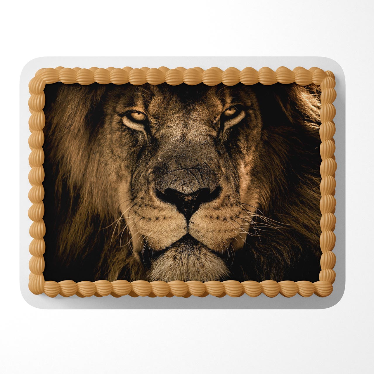 Lion JKF Edible Cake Topper