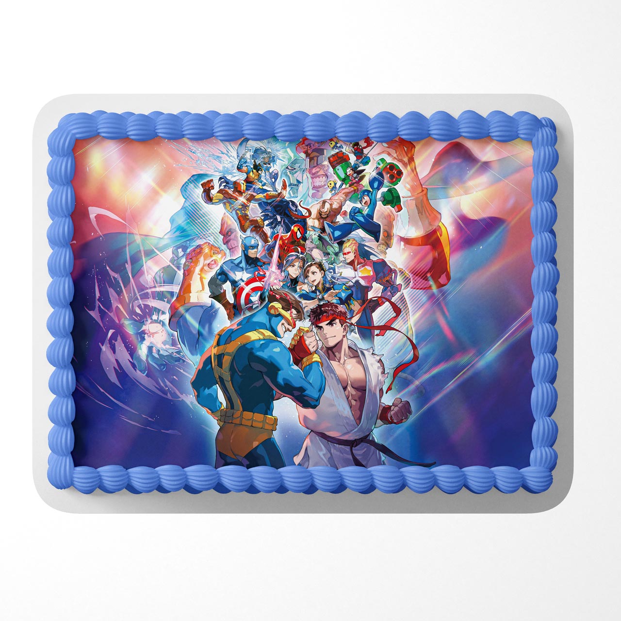 Marvel vs Capcom MVC Edible Cake Topper