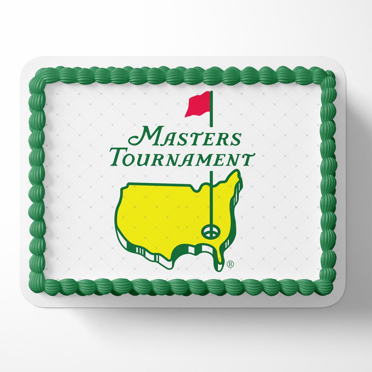 Masters Tournament Golf Edible Cake Topper