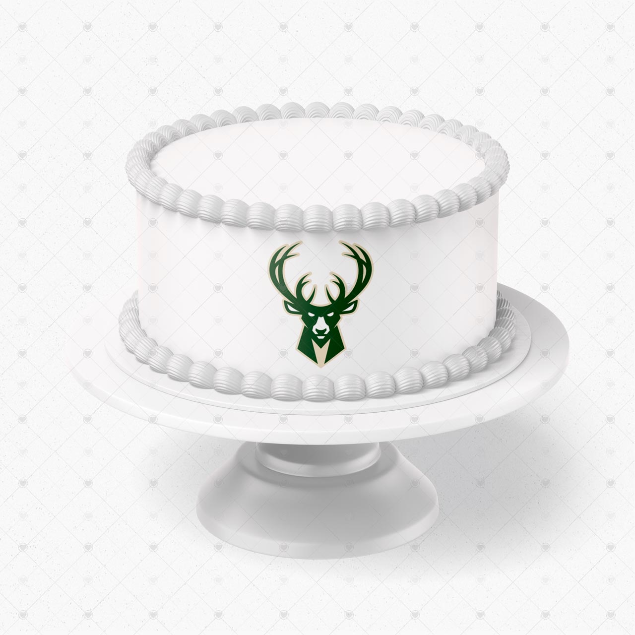 Milwaukee Bucks Logo Edible Cake Wrap Strip – Icing Sheet Cake Si - Personalized Edible Cake Topper | Custom Icing Sheet | Birthday Cake Decoration