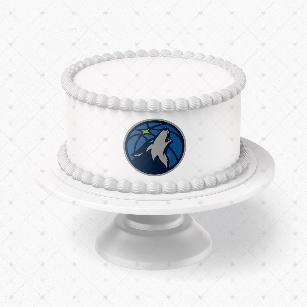 Minnesota Timberwolves Logo Edible Cake Wrap Strip – Icing Sheet - Personalized Edible Cake Topper | Custom Icing Sheet | Birthday Cake Decoration